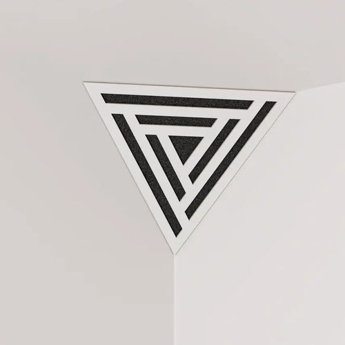 Triangle-SCIFI Acoustic Bass Trap 42x42x42cm with HDF Plate